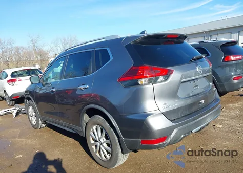 2017 Nissan Rogue Sv z USA, uszkodzony, nr VIN KNMAT2MV5HP590907